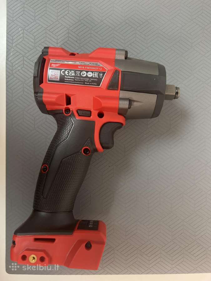 Veržliasūkis Milwaukee M18 Fmtiw2f12 - nuotraukos Nr. 3