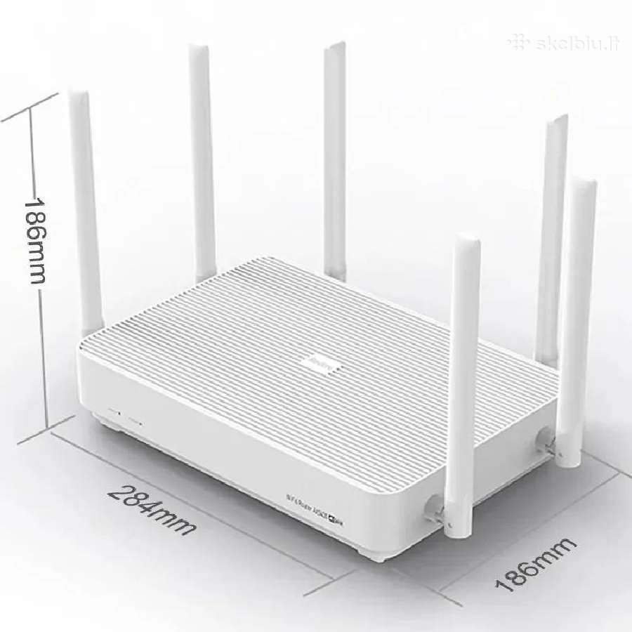 Xiaomi Ax 5400 WiFi 6 routeris 4k Qam 160mhz - Skelbiu.lt