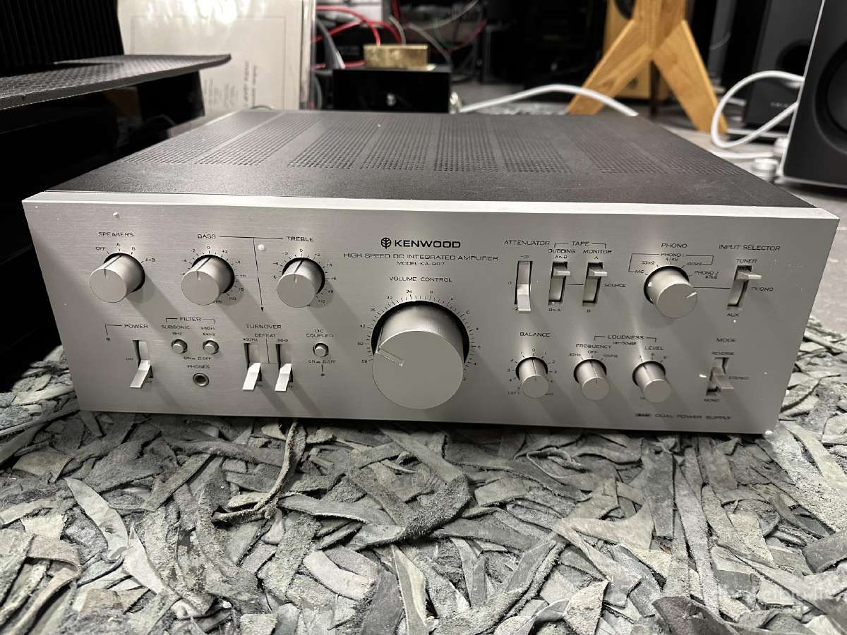 Kenwood Ka-907 trio dual Mono amp stiprintuvas