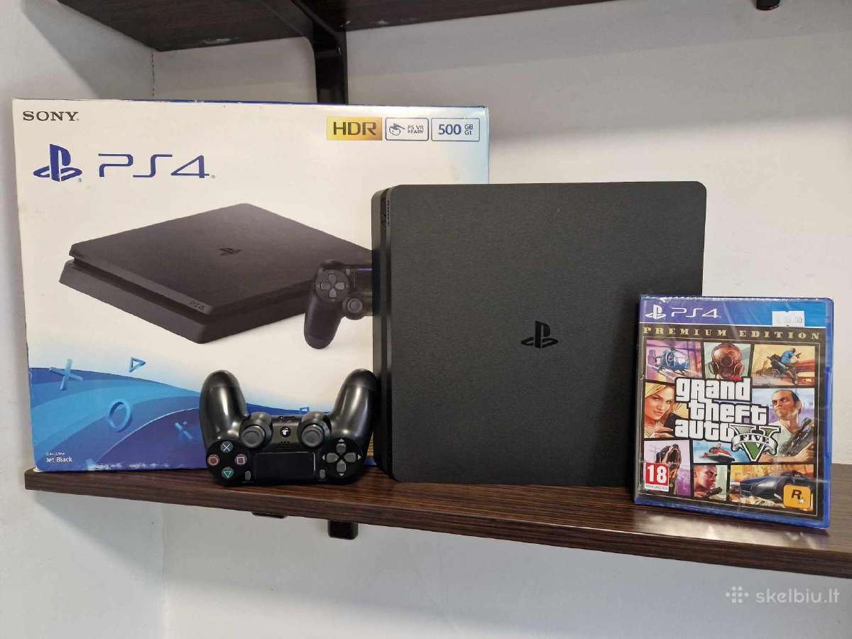 Sony Playstation 4 Slim 500gb + Gta V