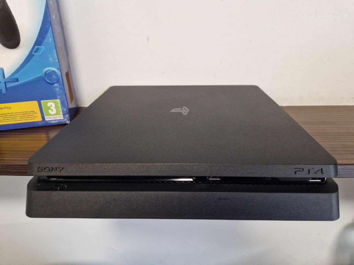 Sony Playstation 4 Slim 500gb + Gta V - nuotraukos Nr. 5