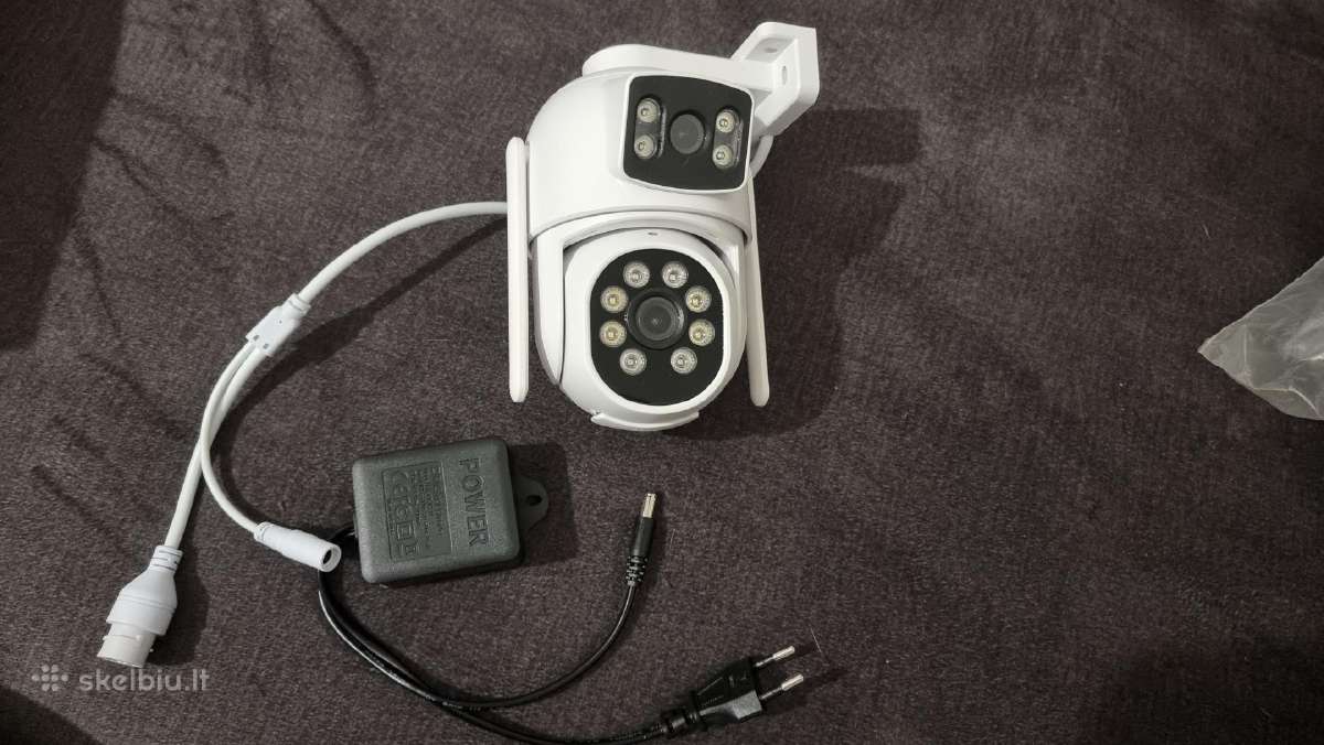 WiFi Kupolinė Lauko Stebėjimo Kamera 10mp - nuotraukos Nr. 2
