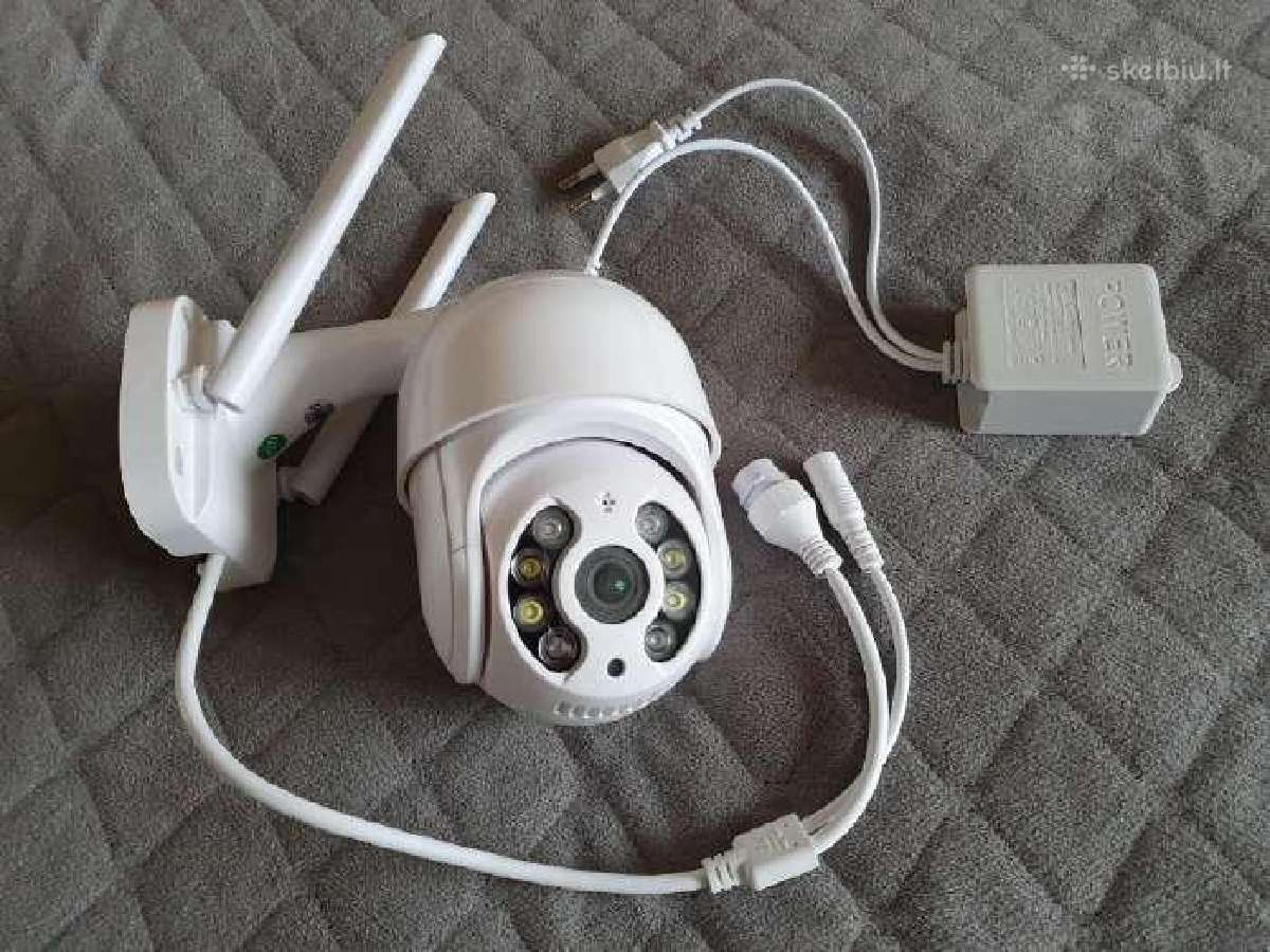WiFi Kupolinė Lauko Stebėjimo Kamera 10mp - nuotraukos Nr. 4