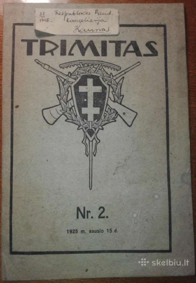 1257. Trimitas antikvarinis-kolekcinis laikraštis