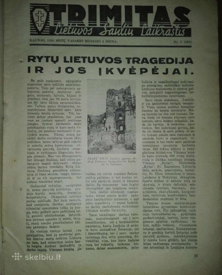 1257. Trimitas antikvarinis-kolekcinis laikraštis - nuotraukos Nr. 11