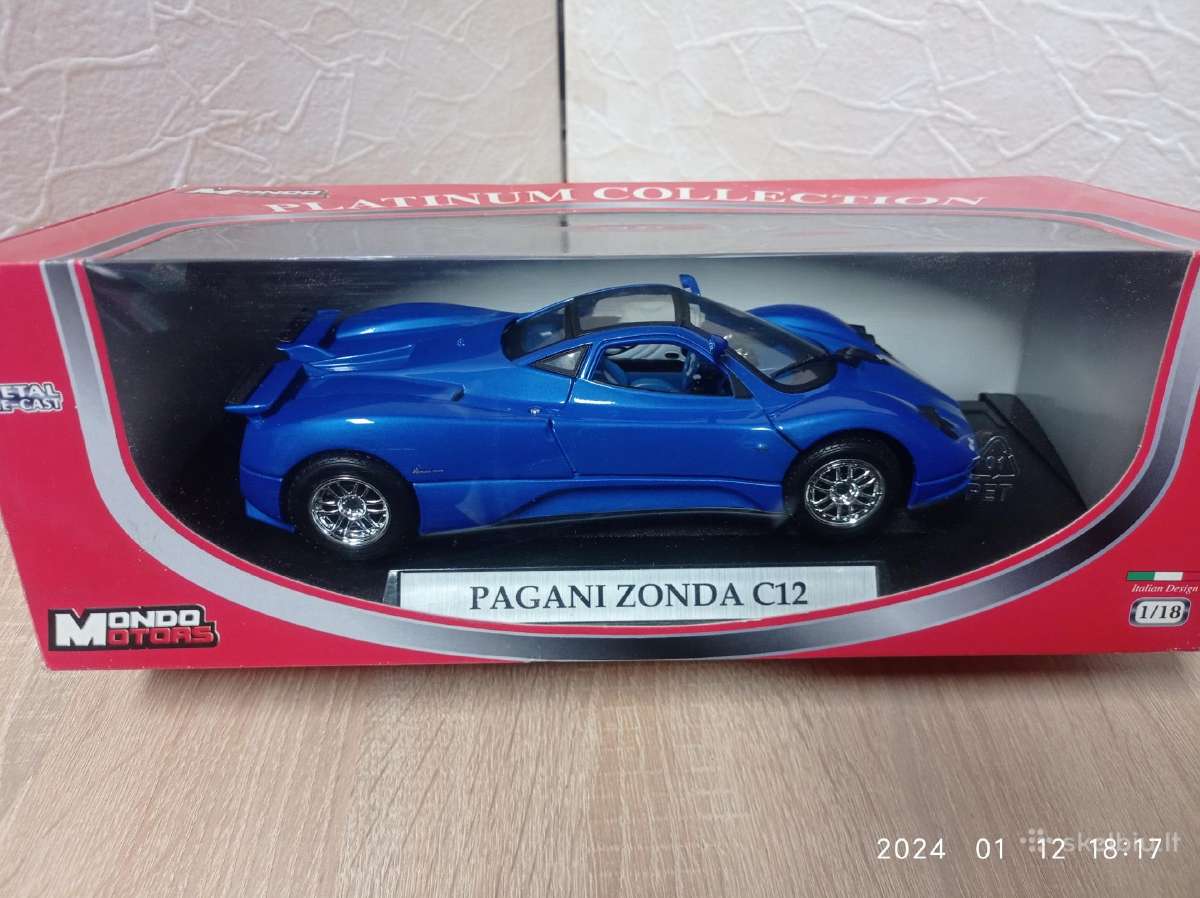 Pagani Zonda C12 1:18 - nuotraukos Nr. 3