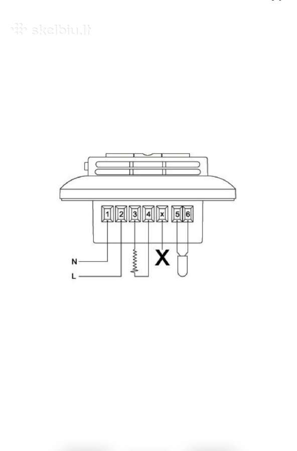 Programuojamas termostatas Comfort Heat C511t - nuotraukos Nr. 6