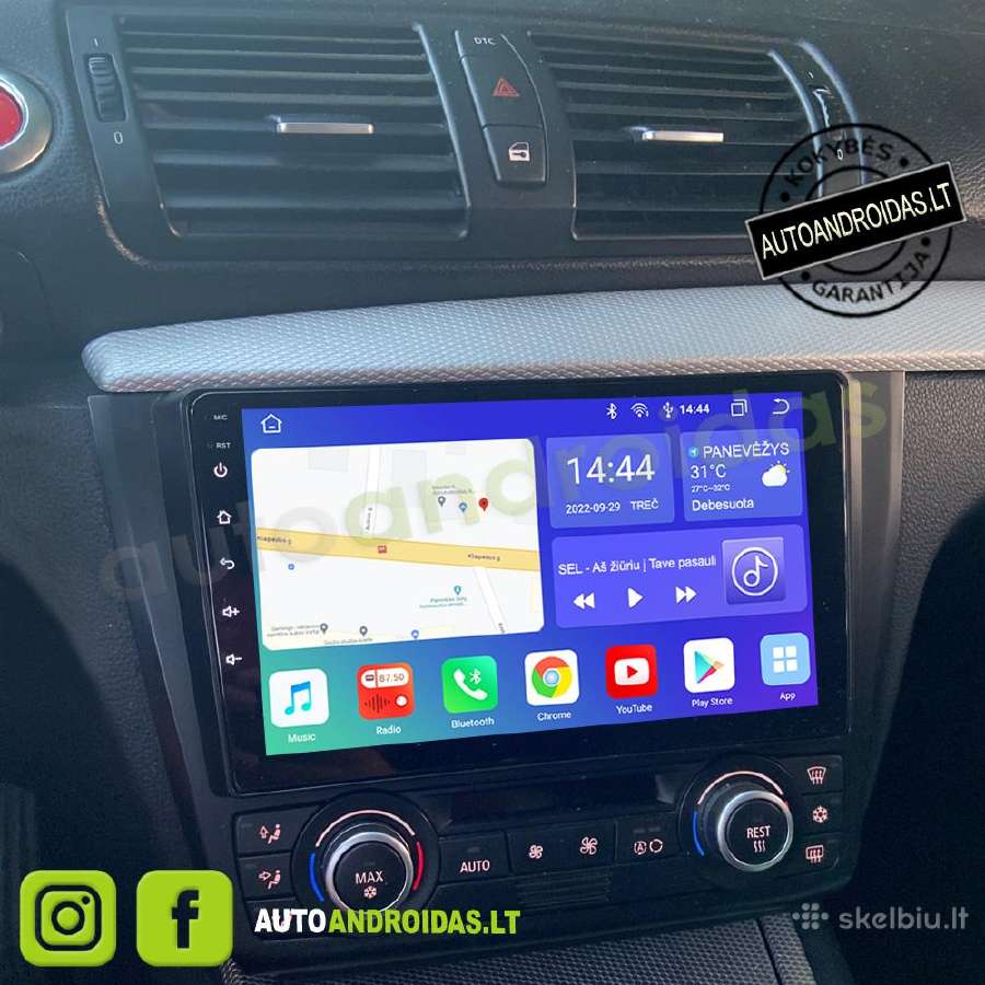 Bmw 1 E81 E82 E87 E88 2004-12 Android multimedia