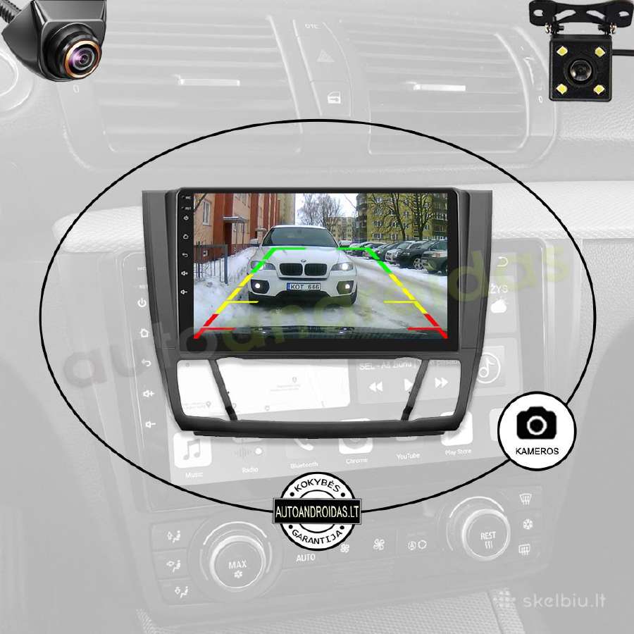 Bmw 1 E81 E82 E87 E88 2004-12 Android multimedia - nuotraukos Nr. 7