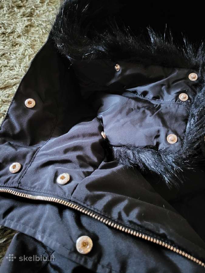 Pūkinis Guess paltukas S-m dydžiui - nuotraukos Nr. 5
