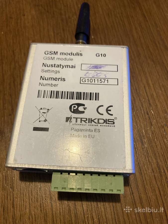 Gsm modulis Trikdis G10 - nuotraukos Nr. 3