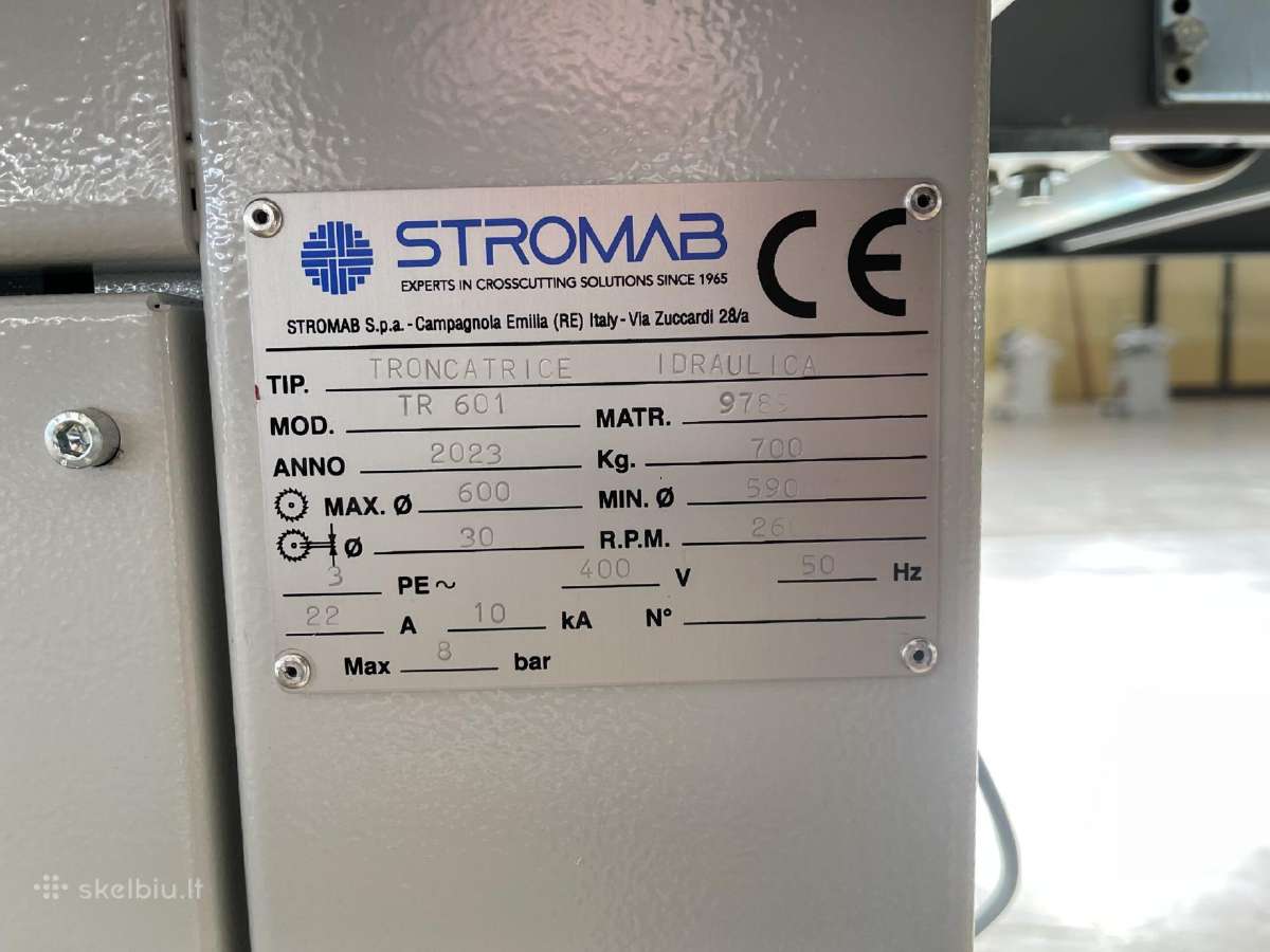 Skersinis pjūklas Stromab Tr601 - nuotraukos Nr. 7
