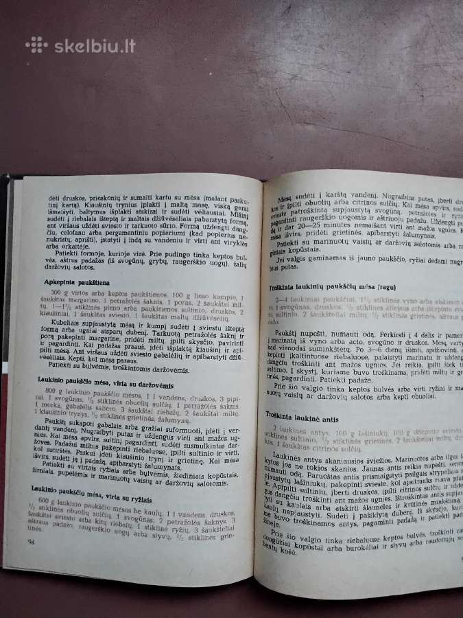 Medžiotojo vaišės, mėsos, žuvų, duonos patiekalai - nuotraukos Nr. 15