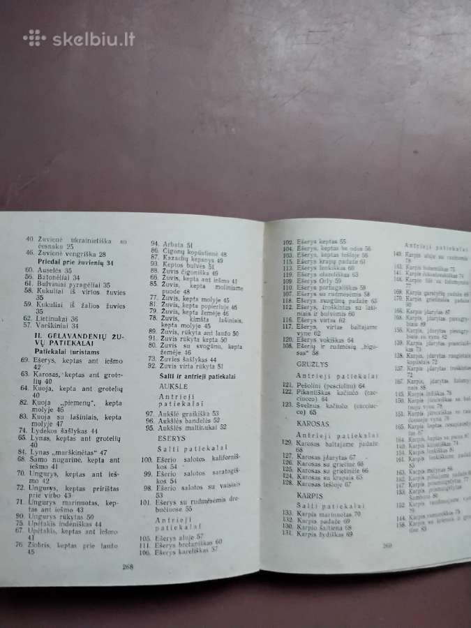 Medžiotojo vaišės, mėsos, žuvų, duonos patiekalai - nuotraukos Nr. 32