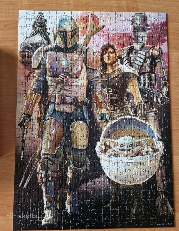Educa Starwars dėlionė (puzzle) 2x500 - nuotraukos Nr. 2