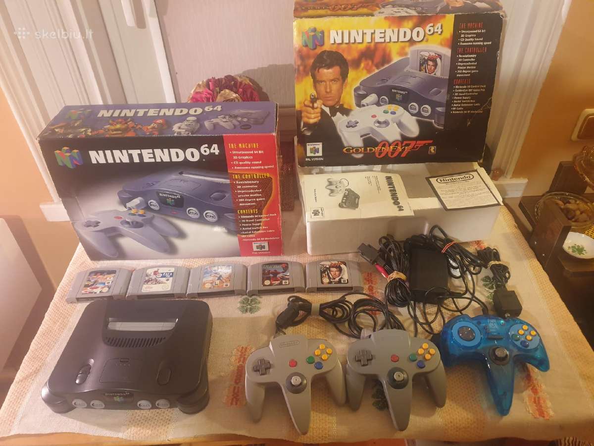 Nintendo 64 Golden eye 007 - Skelbiu.lt