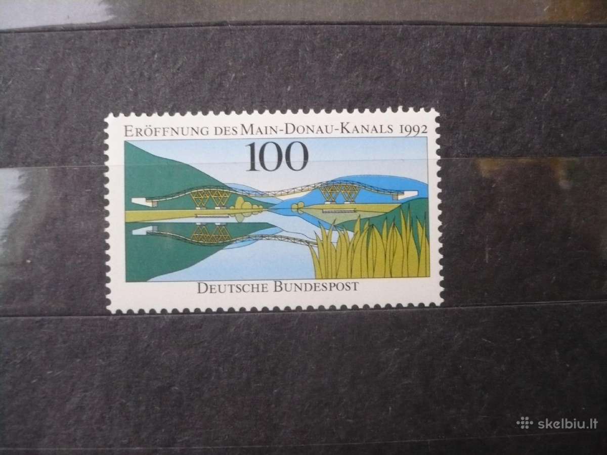 1992 m. Pagrindinio Dunojaus kanalo atidarymas Mhn
