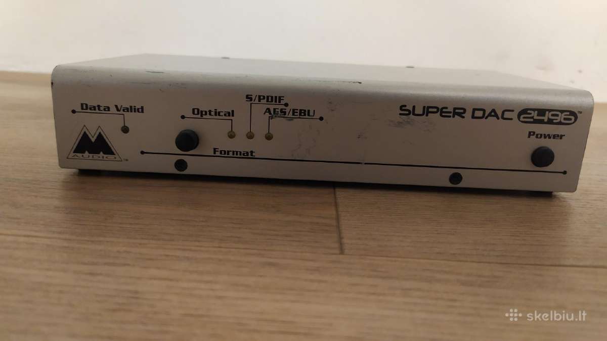 M Audio Super Dac 2496 pro audio konverteris