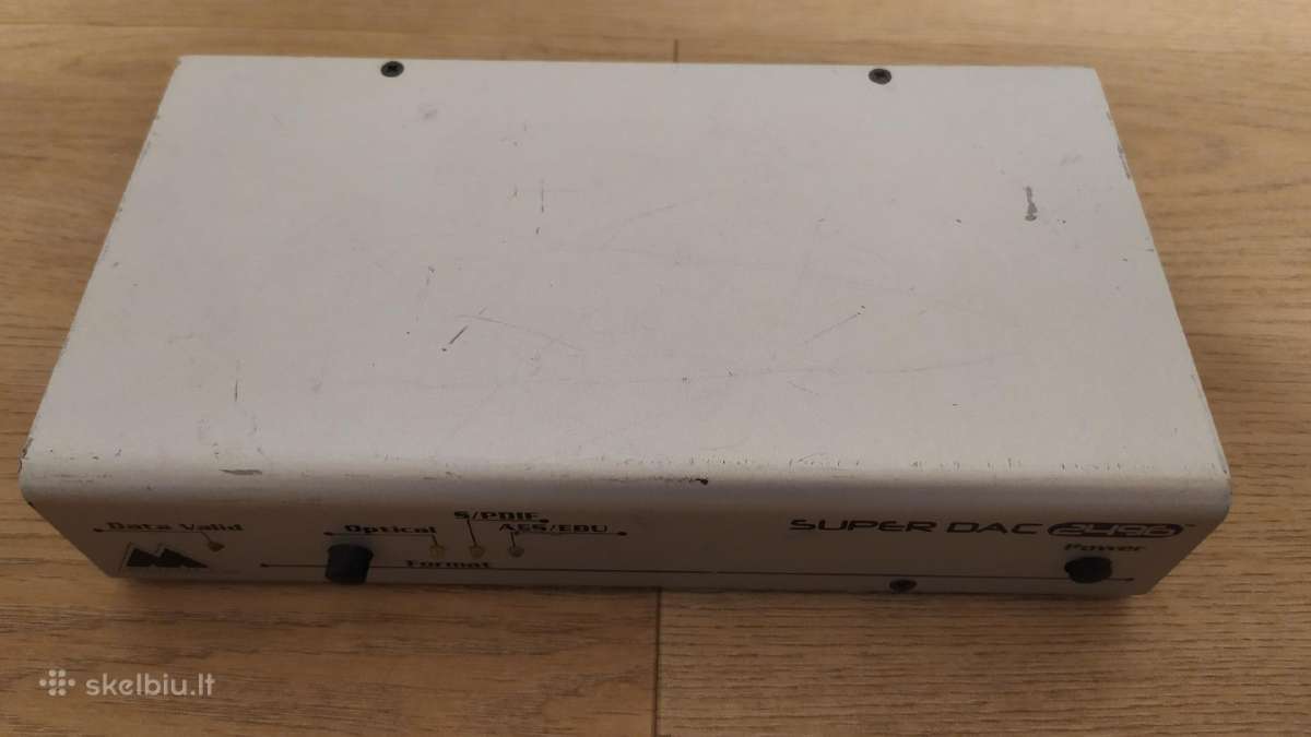 M Audio Super Dac 2496 pro audio konverteris - nuotraukos Nr. 2
