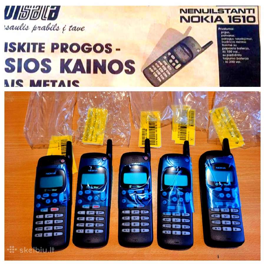 Nokia 1610,1611 6310i ir kiti