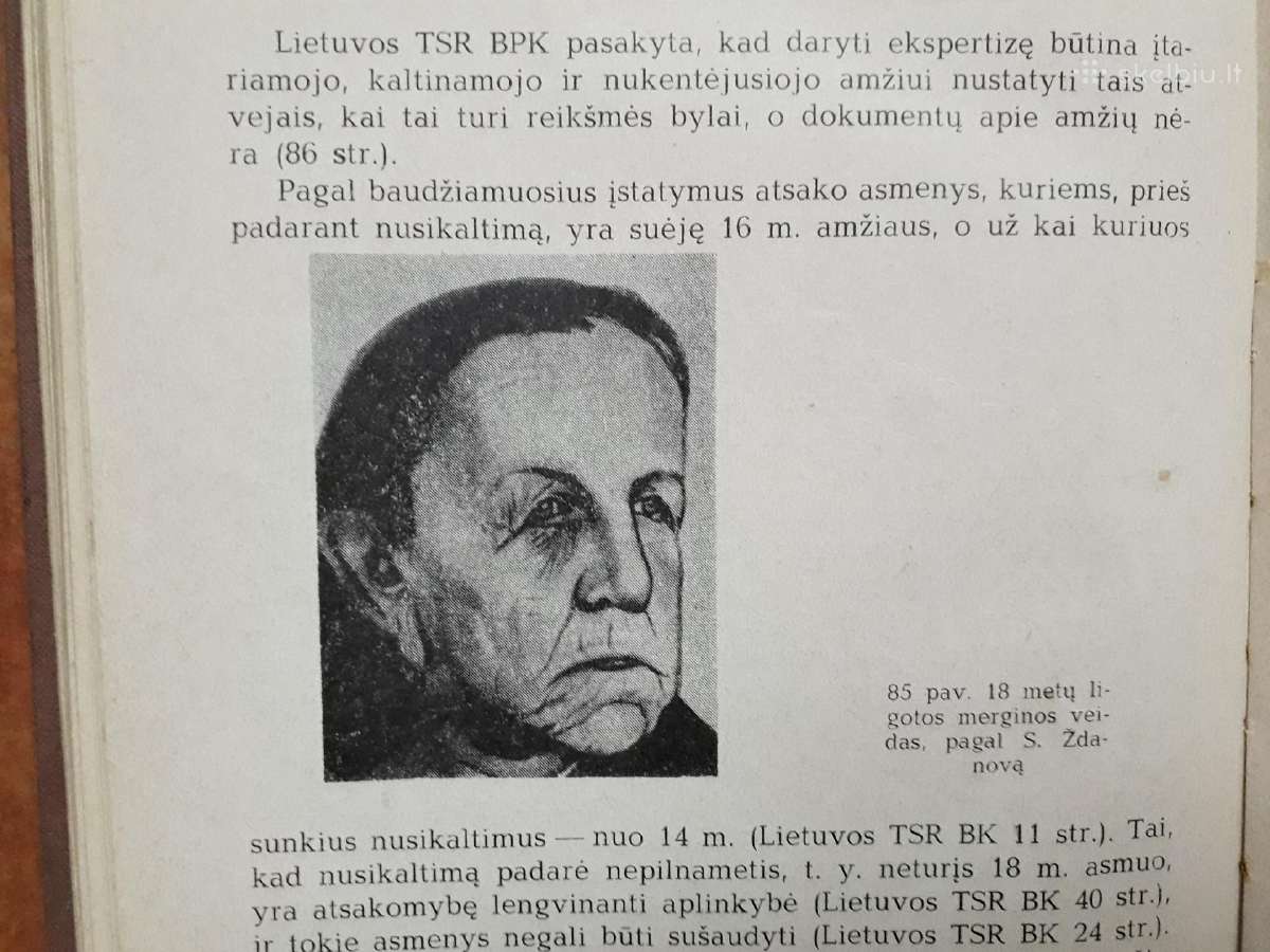 J. Markulis, J. Nainys "Teismo medicina" 1969 m. - nuotraukos Nr. 14