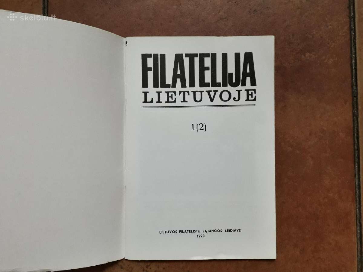 "Paštas ir filatelija Lietuvoje" 1990 - 2000 metai - nuotraukos Nr. 3