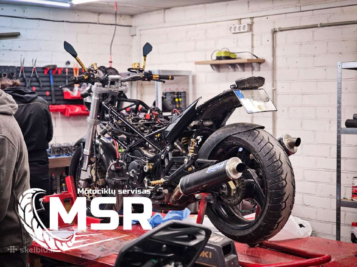 Msr Motociklų servisas Kaune / Motociklų remontas - nuotraukos Nr. 15