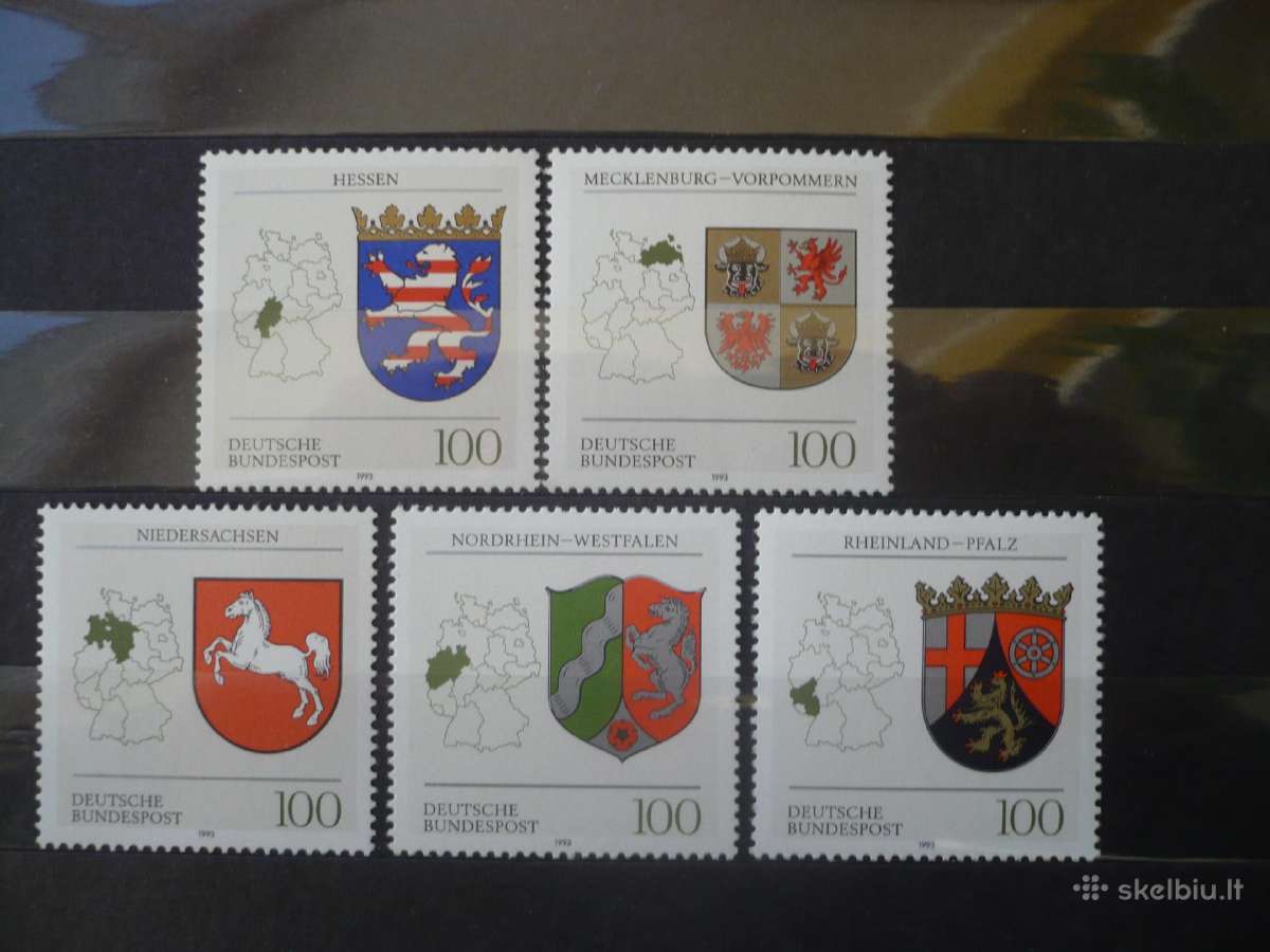 1993 m. Vokietijos sudedamosios dalys Mhn
