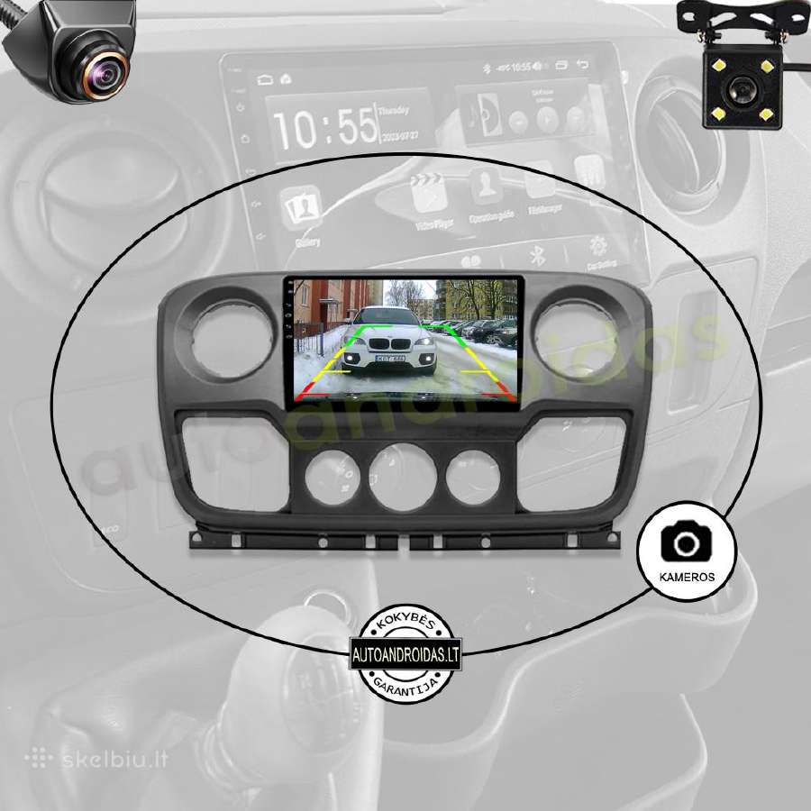 Nv400 Movano Master 2010-21 Android multimedia GPS - nuotraukos Nr. 7
