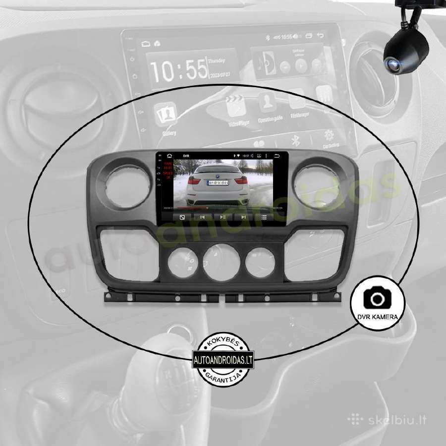 Nv400 Movano Master 2010-21 Android multimedia GPS - nuotraukos Nr. 8