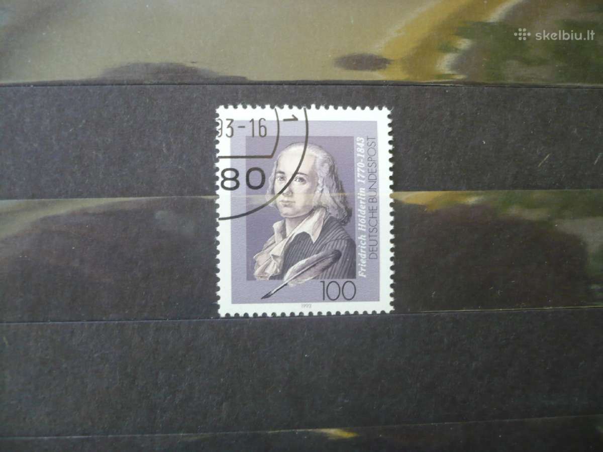 1993 m. 150-osios poeto Friedricho Hölderlino