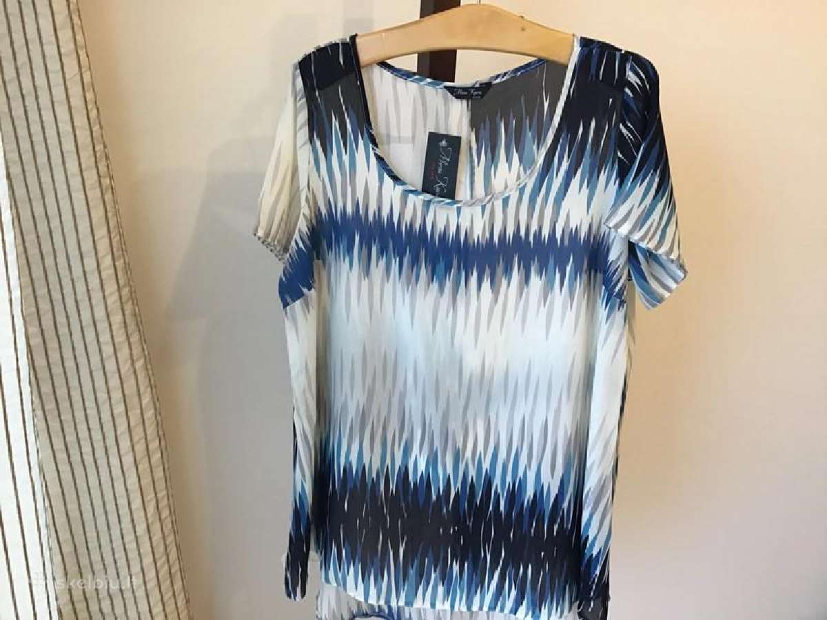 Marina Kaneva palaidinė trumpomis rankovėmis - nuotraukos Nr. 7
