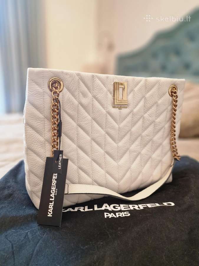 Parduodu naują Karl Lagerfeld rankinę,natūrali oda
