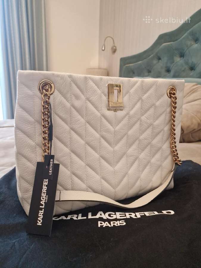 Parduodu naują Karl Lagerfeld rankinę,natūrali oda - nuotraukos Nr. 2