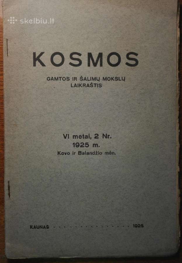 Kosmos antikvarinis-kolekcinis laikraštis - nuotraukos Nr. 2