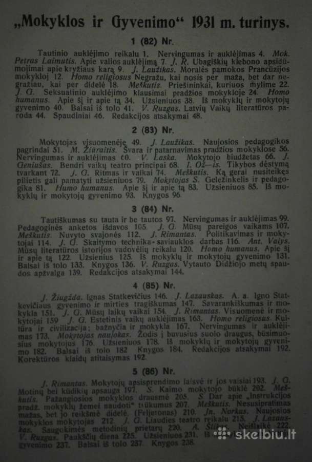 Mokykla Ir Gyvenimas antikvarinis-kolekcinis laikr - nuotraukos Nr. 8