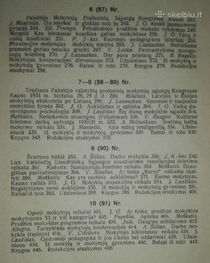 Mokykla Ir Gyvenimas antikvarinis-kolekcinis laikr - nuotraukos Nr. 9