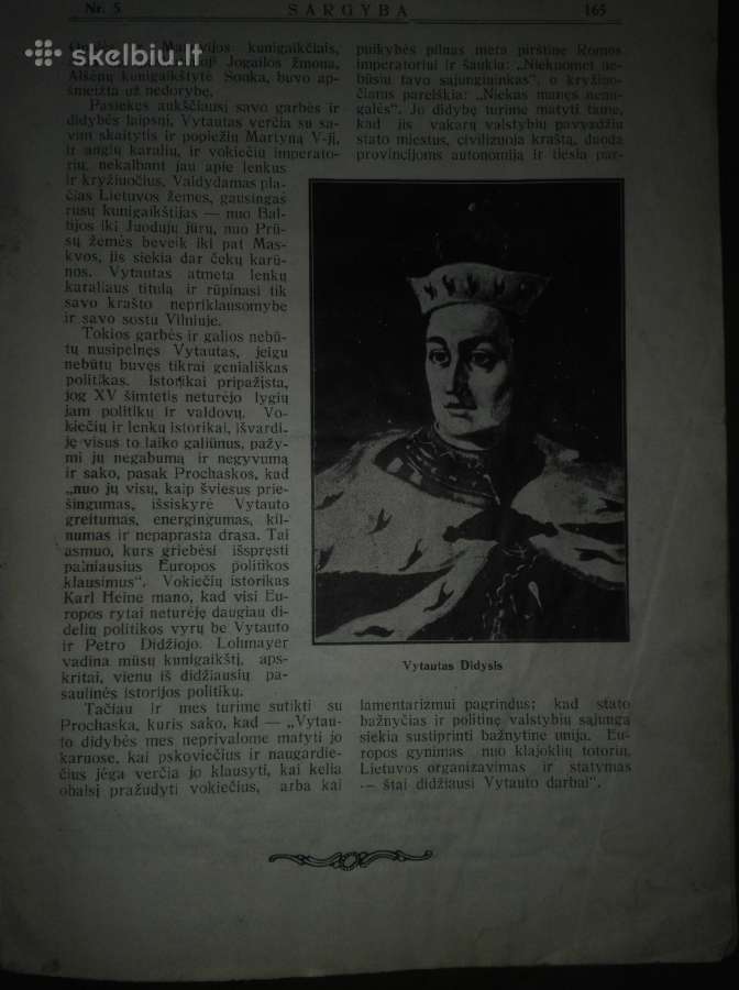 1265. Sargyba antikvarinis-kolekcinis laikraštis - nuotraukos Nr. 3