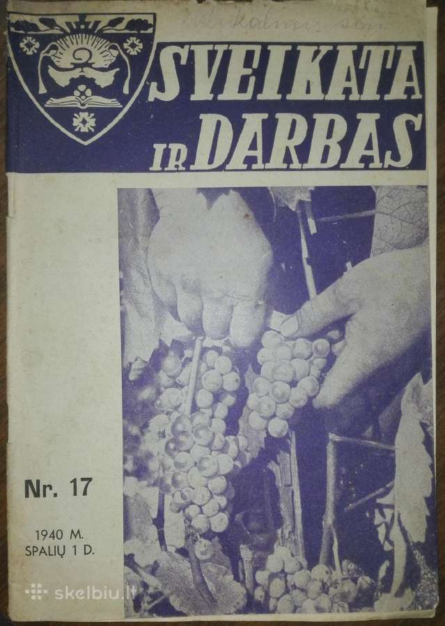1266. Sveikata Ir Darbas antikvarinis-kolekcinis - nuotraukos Nr. 4