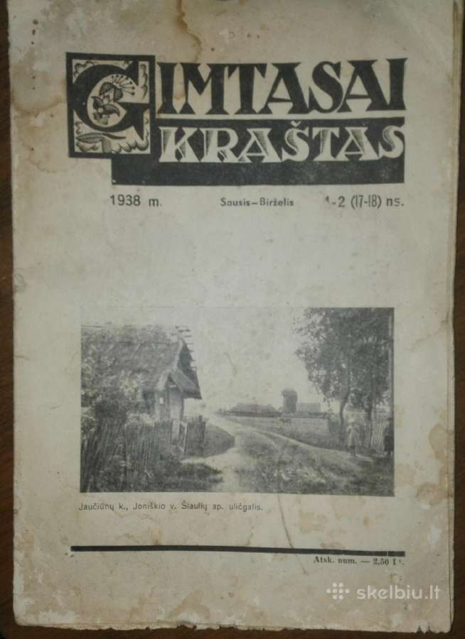 Gimtasai Kraštas antikvarinis-kolekcinis žurnalas
