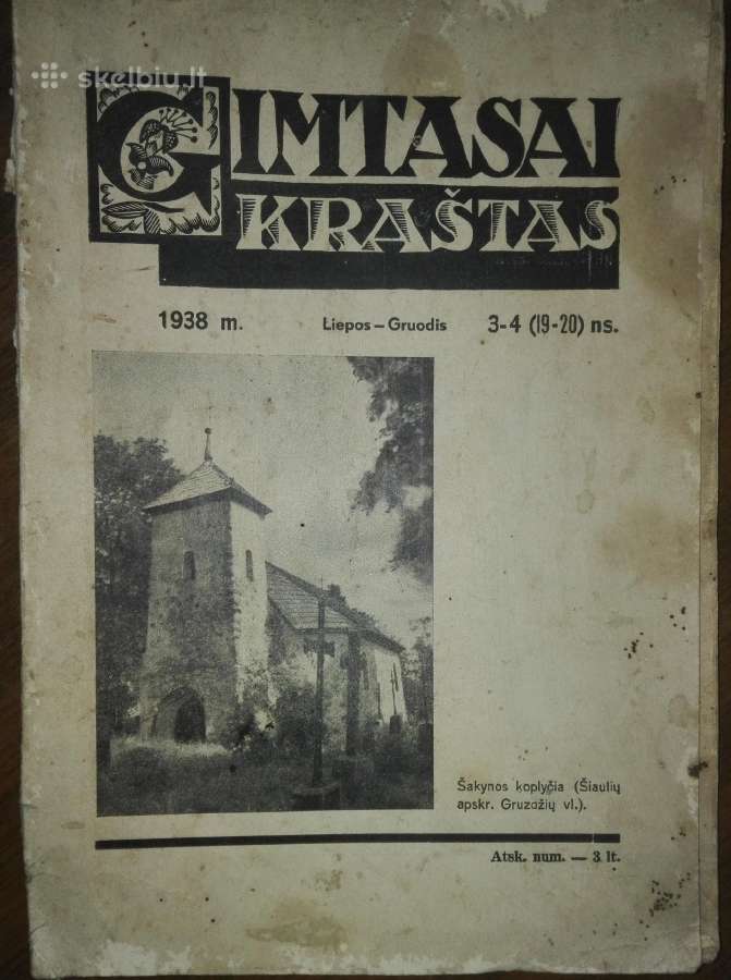 Gimtasai Kraštas antikvarinis-kolekcinis žurnalas - nuotraukos Nr. 2
