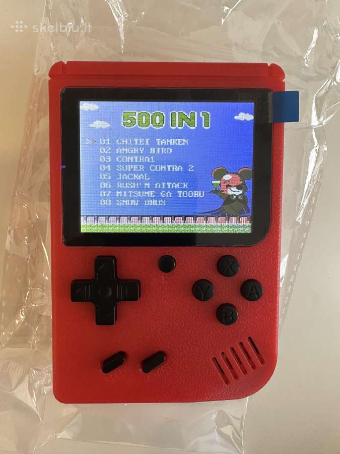 Žaidimų kompiuteriukas 500in1