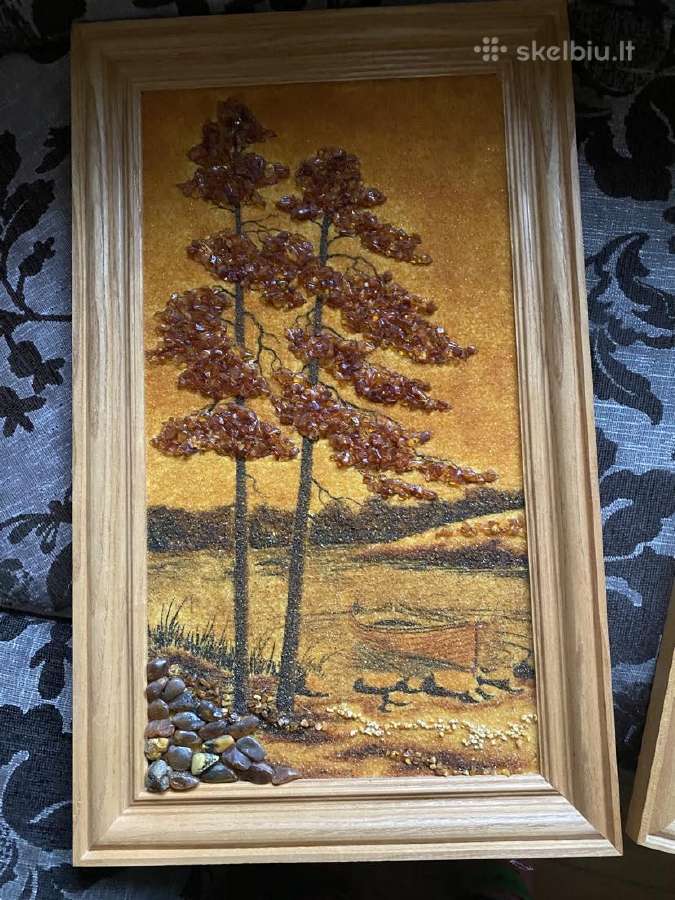 Paveikslai su gintaru - nuotraukos Nr. 4