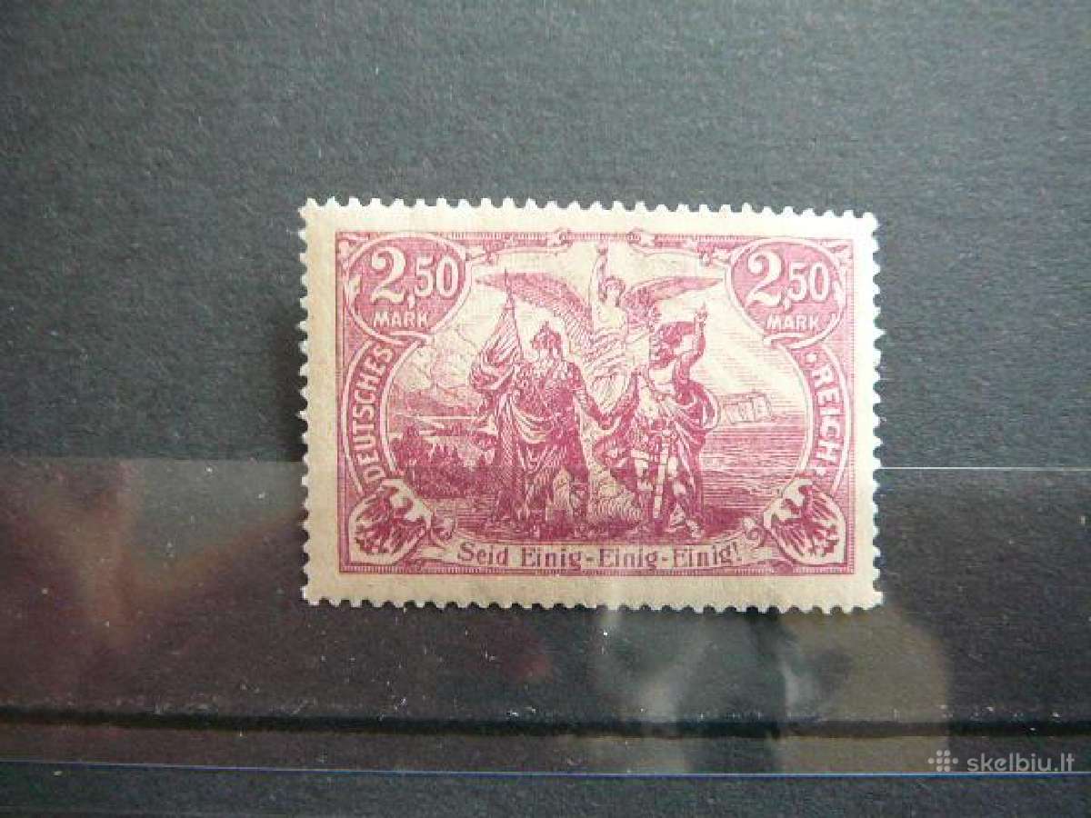 Standartai Vokietija 1920 2.5m Wz1 vkt115sp