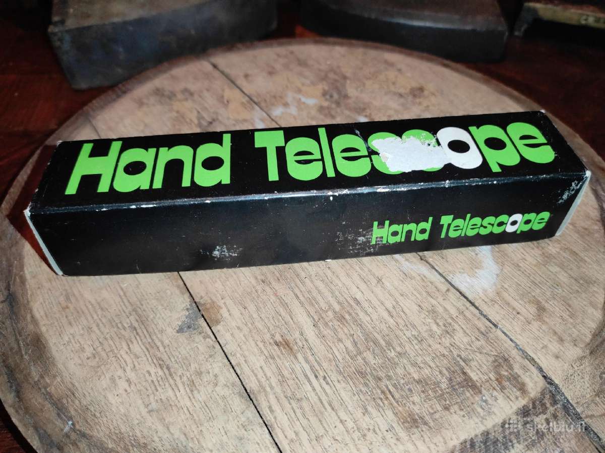 Teleskopas žiūronas kolekcijai interjierui