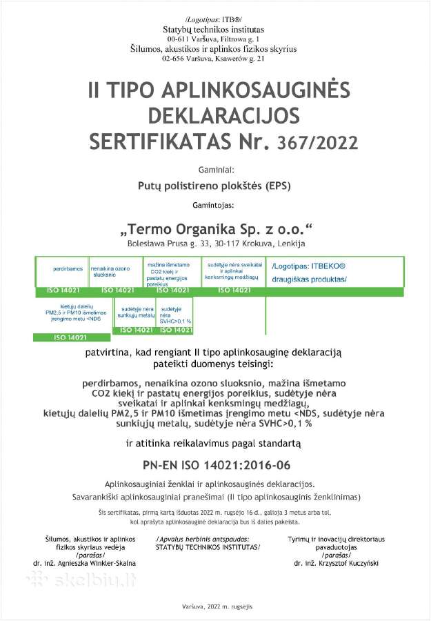 Silikoninis tinkas "Termo Organika Silver To-tss" - nuotraukos Nr. 4