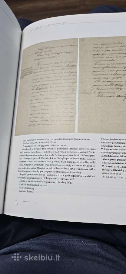 Lnm knyga 1863-1864 Sukilimas Lietuvoje - nuotraukos Nr. 4