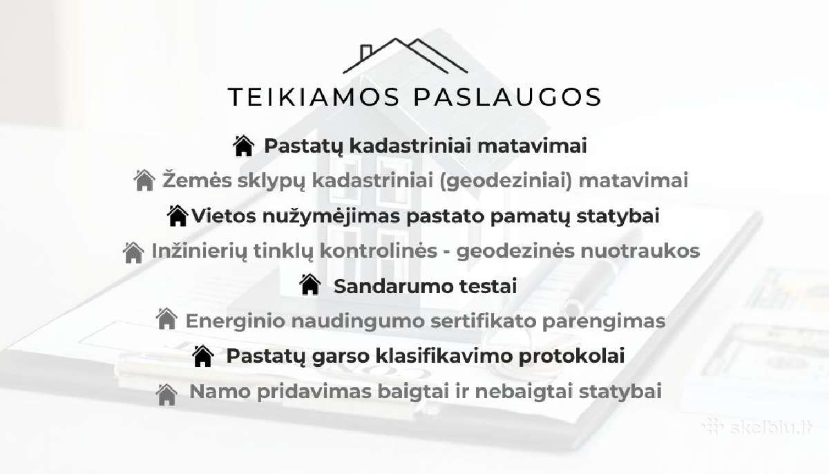 Vienbučių, dvibučių namų, sodo namelių pridavimas - nuotraukos Nr. 2