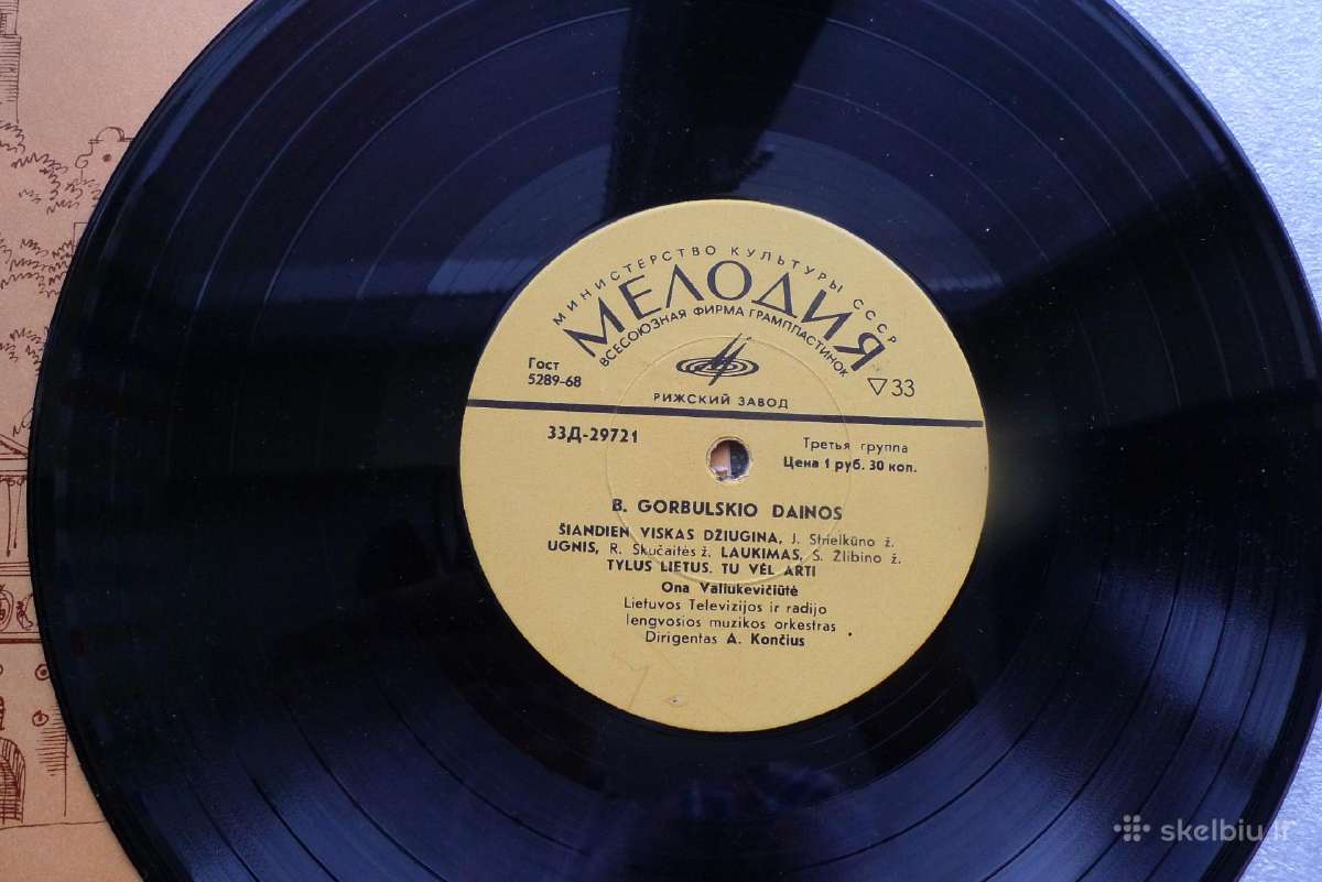 Gorbulskio dainu Lp 1971 m. - nuotraukos Nr. 2