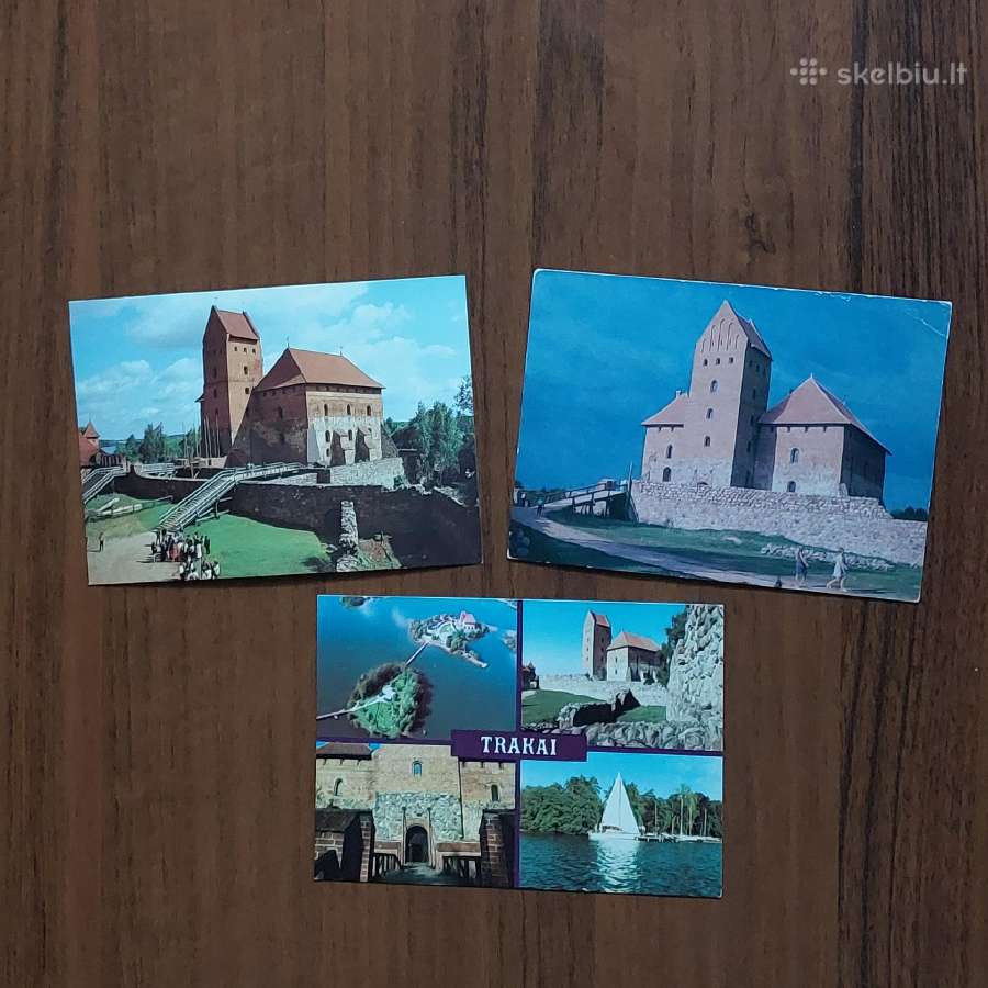 Atvirutės .Trakai .Traku vaizdai .